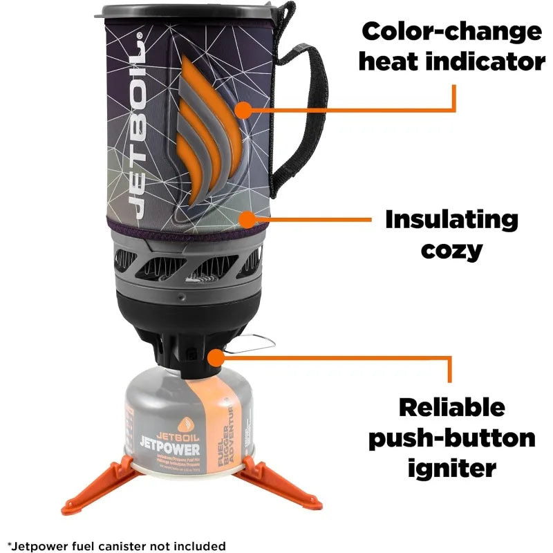 Jetboil Flash Backpacking Stove Cooking System