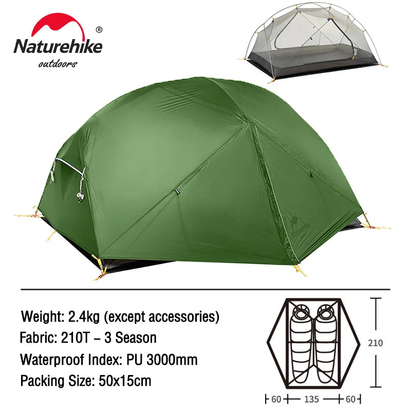 Naturehike Mongar 2 Person Tent